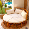 bamboo furniture outside