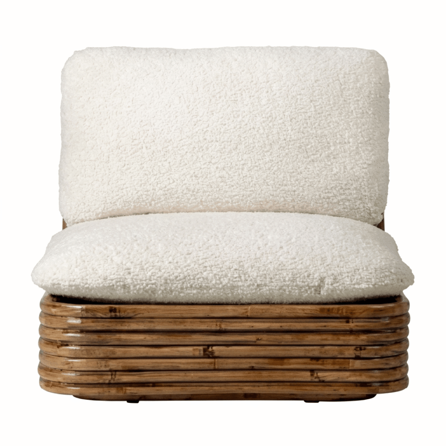 bamboo accent chair