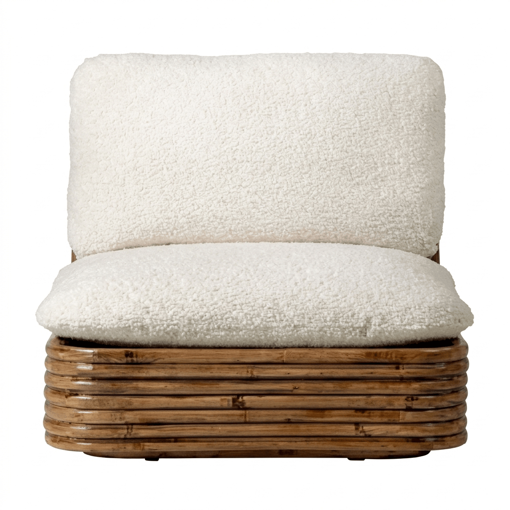 bamboo accent chair